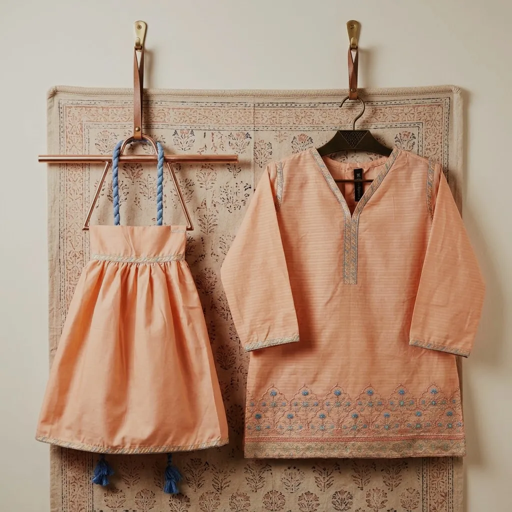 Short Shirt Gharara Set